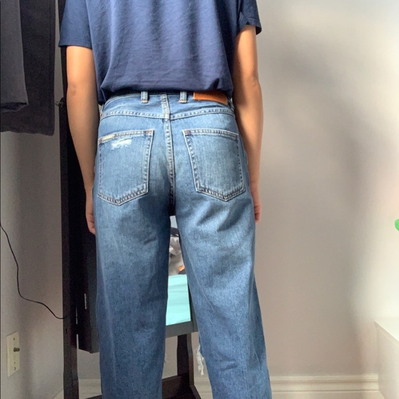 Ripped high waisted jeans - Picture 6 of 7